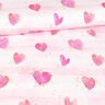 Jersey de algodão Corações | Glitzerpüppi – rosa-claro/branco,  thumbnail number 2