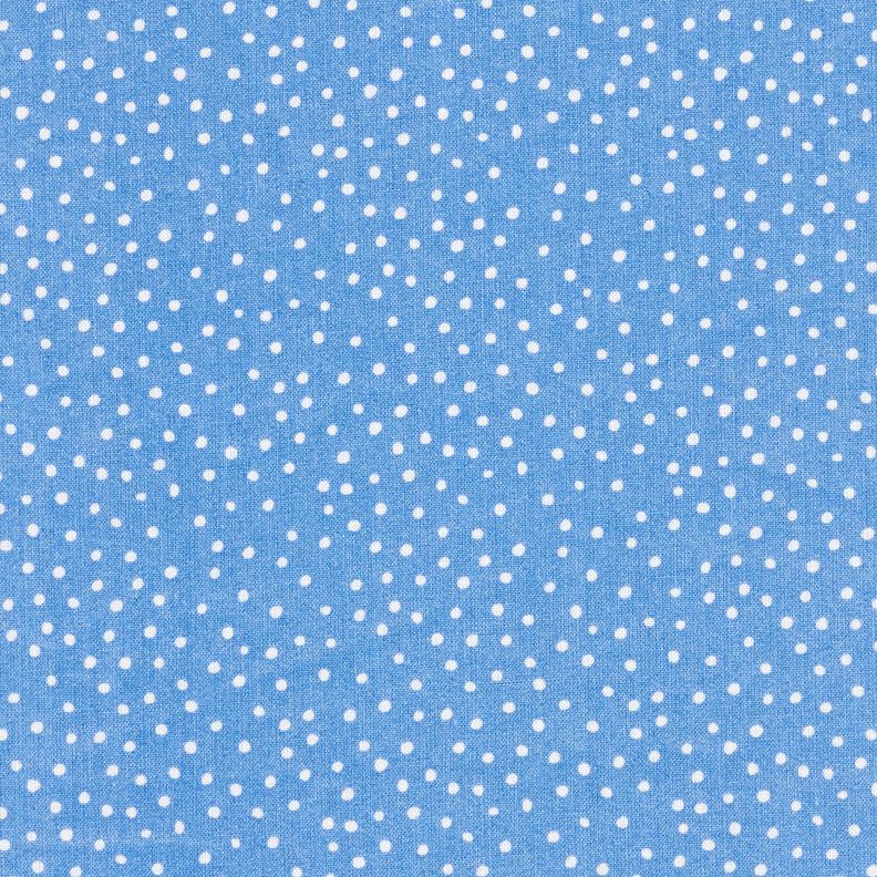 Tecido de algodão Cretone Pintas finas – azul,  image number 1