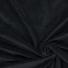 Tecido aveludado Nicki Liso – preto,  thumbnail number 1