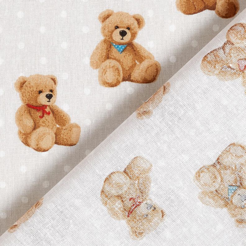 Popelina de algodão Teddy – bege,  image number 4