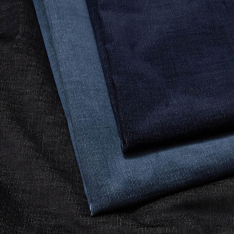 Look jeans de bombazine fina elástica – azul ganga,  image number 4