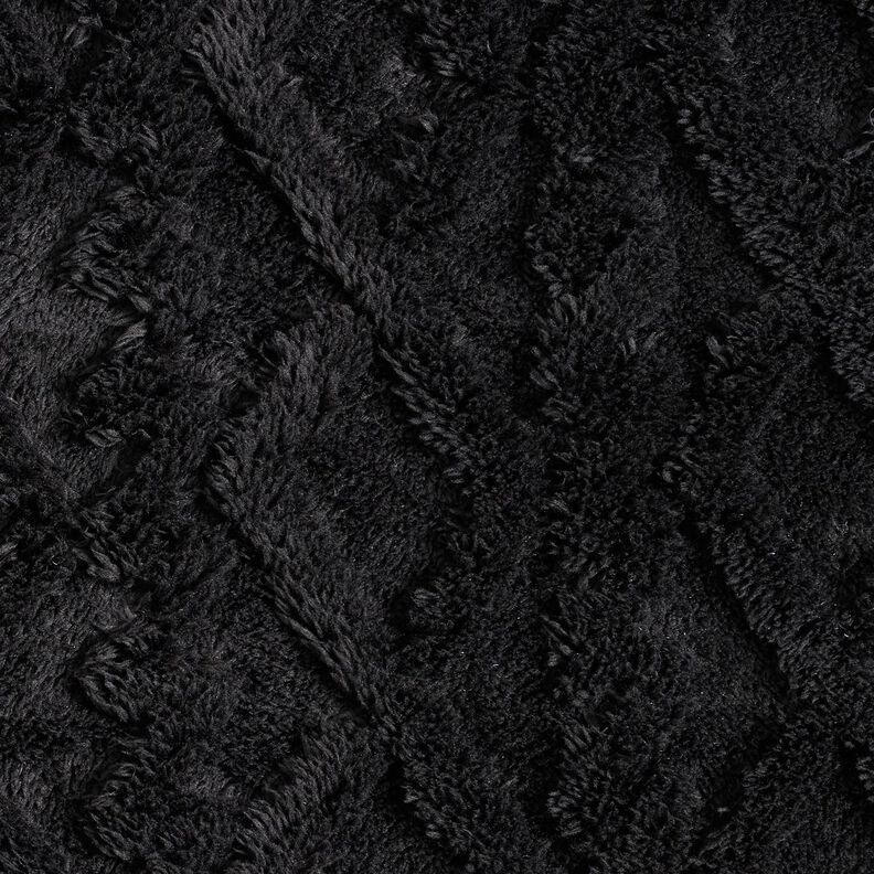 Pelo artificial diamantes – preto,  image number 1