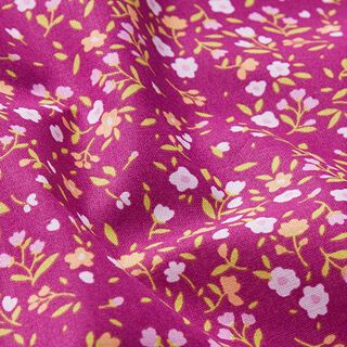 Popelina de algodão Flores encantadoras – púrpura, 