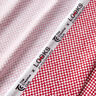 GOTS Jersey de algodão Xadrez Mini | TCC x LOOKS by Wolfgang Joop – vermelho/branco,  thumbnail number 4