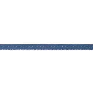 Fita de nastro elástica Renda [12 mm] – azul ganga, 