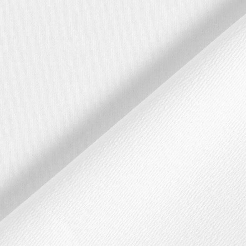 GOTS French Terry Sweat de ver&atilde;o | Tula &ndash; branco,  image number 3