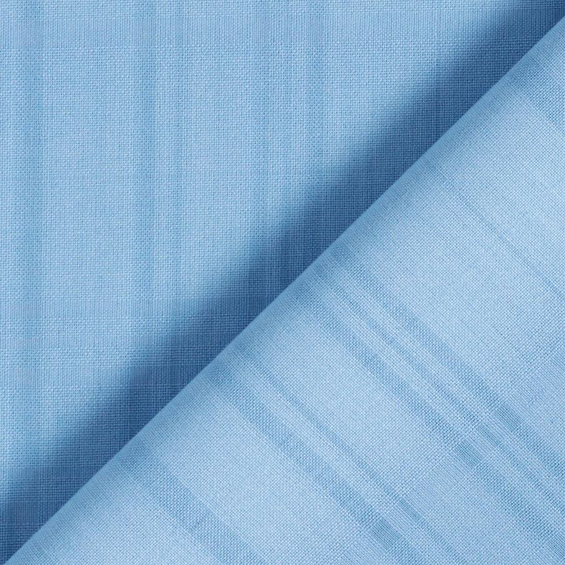 Tecido leve de algodão Xadrez transparente – azul claro,  image number 4