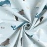 Tecido para decoração Meio linho Panamá Animais no gelo – azul bebé/branco,  thumbnail number 3