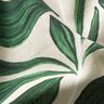 Tecido para decoração Lona plantas sofisticadas – verde escuro/natural,  thumbnail number 6