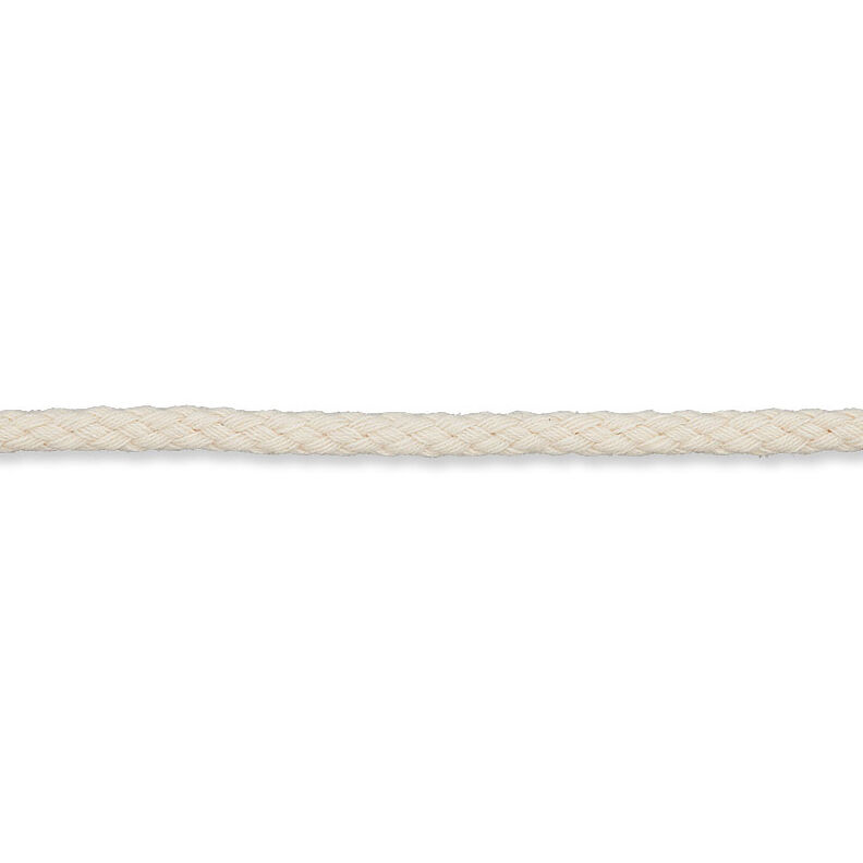 Cordão de algodão [Ø 5 mm] – branco sujo,  image number 2