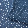 Jersey de algodão Pintas irregulares – azul ganga,  thumbnail number 6
