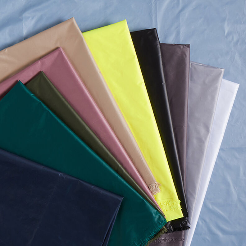 Tecido para casacos impermeável ultraleve – preto,  image number 7