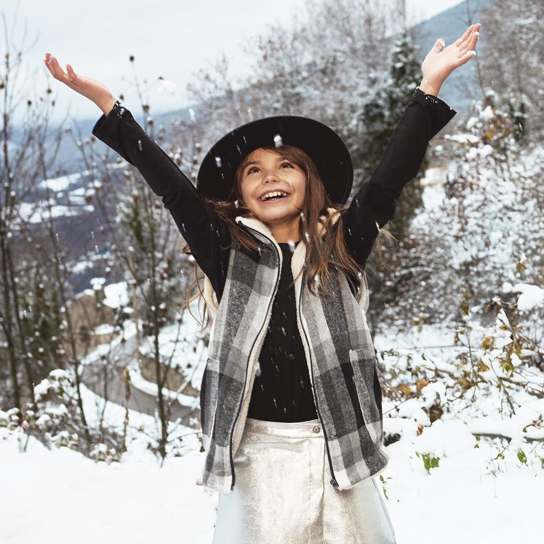 Flanela para sobretudos Xadrez | Katia Fabrics – cinzento-névoa/prata antiga,  image number 5