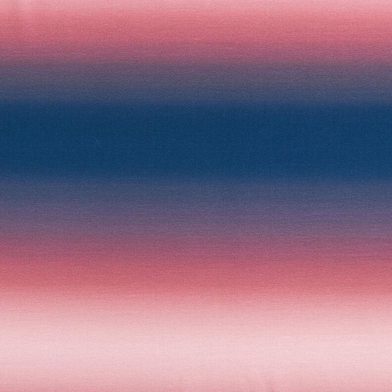 Jersey de algodão Ombre | Glitzerpüppi – azul-noite/uvas brancas,  image number 1