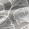 Tecido para decoração Jacquard Ginkgo grande – granito/marfim,  thumbnail number 5