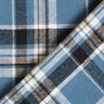 Flanela de algodão Xadrez – azul ganga/preto,  thumbnail number 4