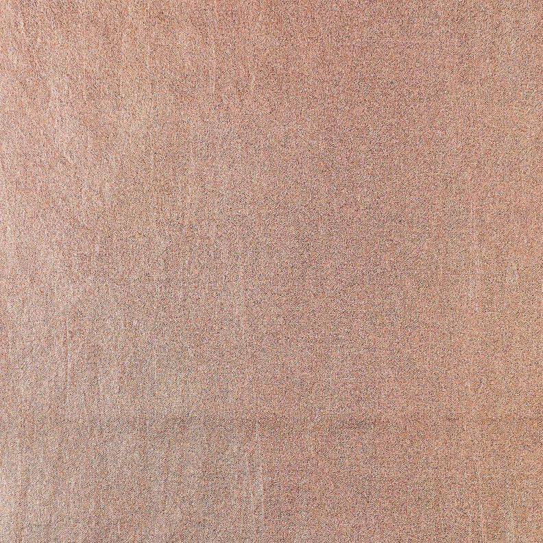 Popelina de algodão adornado com película Liso – ouro rosa metálico,  image number 5