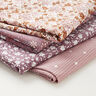 Jersey de algodão Prado de flores – rosa-velho escuro,  thumbnail number 5