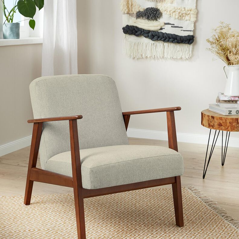 Tecido para estofos Aparência de sarja – verde amarelado,  image number 4