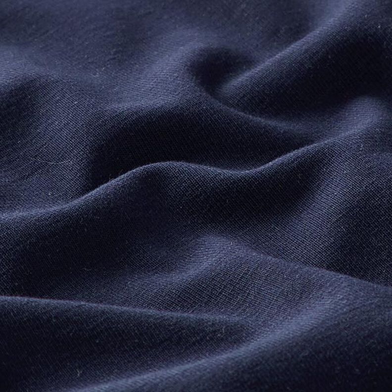 GOTS Jersey de algodão | Tula – azul-marinho,  image number 2