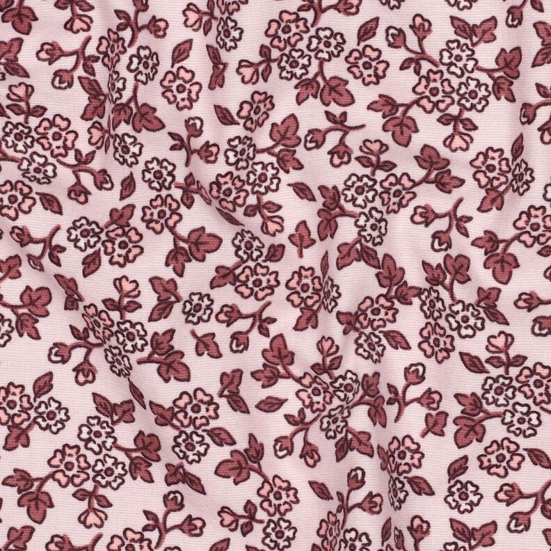 Flanela de algodão Florzinhas | Poppy Fabrics – rosé/malva,  image number 2