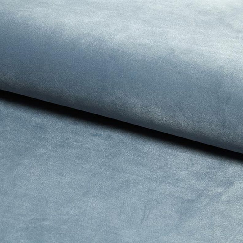 Tecido para estofos Veludo – azul claro | Retalho 60cm,  image number 1