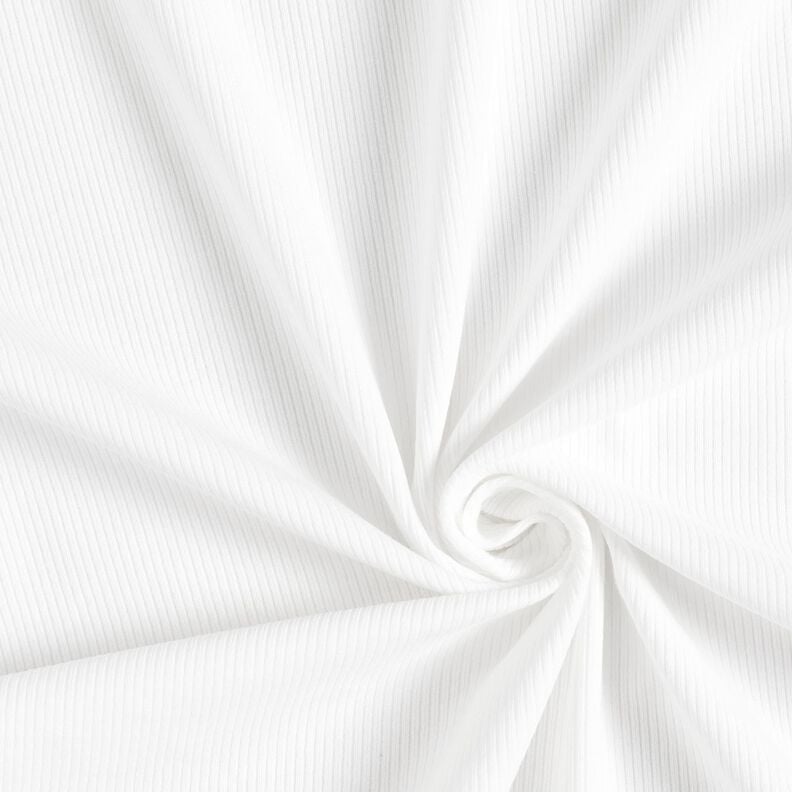 Jersey canelado Canelado fino 2-1-1-1 – branco,  image number 1