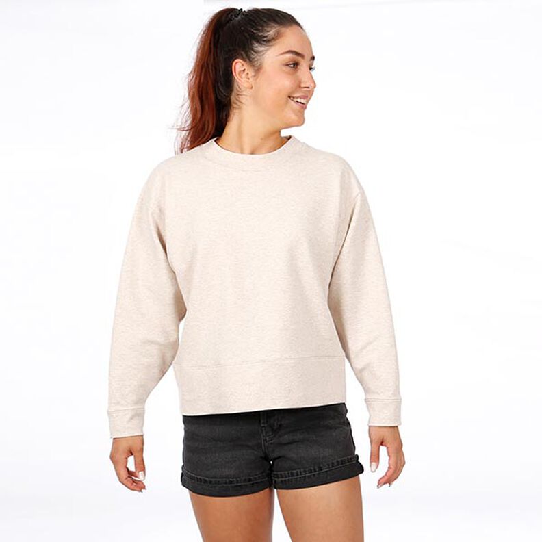 FRAU ZORA Sweater estilo oversize com faixa larga na bainha | Studio Schnittreif | XS-XXL,  image number 10