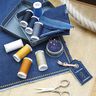 Kit de linhas de coser Denim com 5 agulhas de costura para ganga [ 100m | 8 Unidade ] | Gütermann,  thumbnail number 10