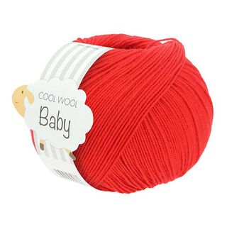 Cool Wool Baby, 50g | Lana Grossa – vermelho, 