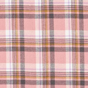 Flanela de algodão Xadrez – rosa embaçado/prata antiga, 