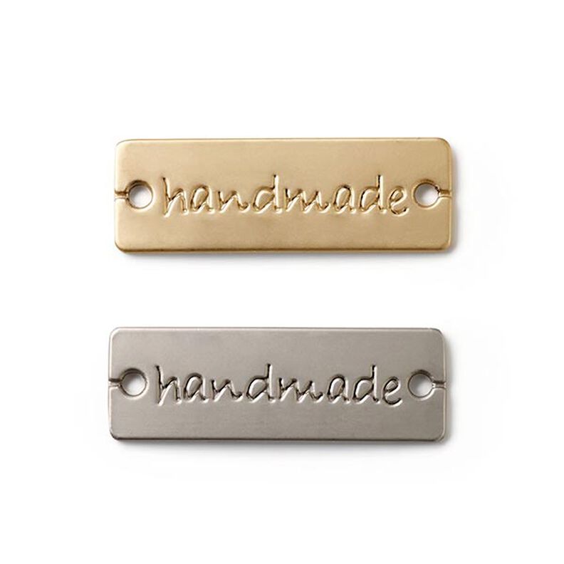 Pins "feitos à mão" [ 3 x 1 cm ] | Prym – prateado metálica/dourado,  image number 1