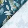 Jersey de algodão Folhas de eucalipto Impressão Digital – azul petróleo,  thumbnail number 4
