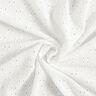 Jersey enrugado Bordado inglês – branco,  thumbnail number 4
