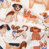 Popelina de algod&atilde;o C&atilde;es Impress&atilde;o Digital | Poppy Fabrics &ndash; branco sujo,  thumbnail number 3