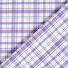 Algodão stretch xadrez – branco/lavanda,  thumbnail number 5