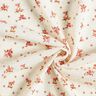 Tecido de malha fina Ramos de rosas – branco/pink,  thumbnail number 3