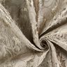 Jacquard para vestuário Brocado Flores – taupe,  thumbnail number 3