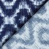 Popelina de algod&atilde;o Losangos e gotas brilhantes &ndash; &iacute;ndigo/branco,  thumbnail number 4