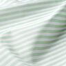 Tecido de algodão Cretone Riscas casuais – menta clara/branco,  thumbnail number 2