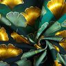 Jersey de algodão Ginkgo | Glitzerpüppi – verde escuro/ouro velho,  thumbnail number 3