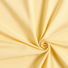 Jersey de algodão médio liso – amarelo-baunilha, 