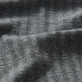 Jersey canelado Padrão tricotado – cinzento escuro, 