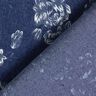 Chambray Rosas pequenas – azul-marinho/branco sujo,  thumbnail number 4