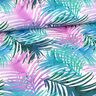 Jersey de algodão Folhas de palmeira coloridas | Glitzerpüppi – branco,  thumbnail number 2