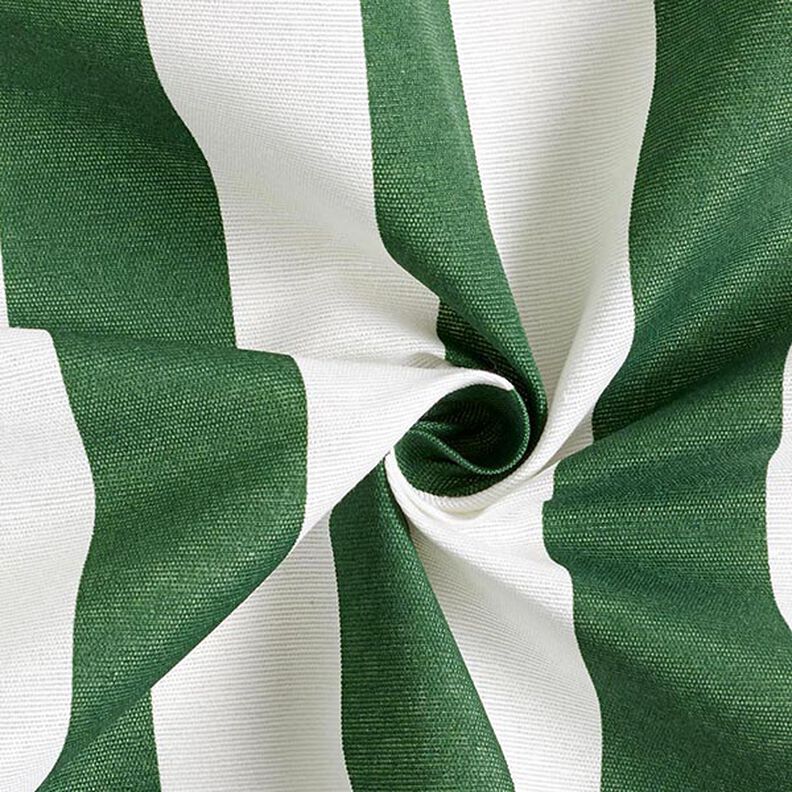 Tecido para decoração Lona Riscas – verde/branco,  image number 3