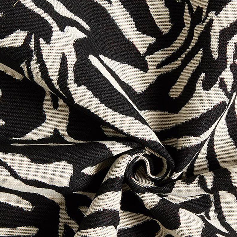 Jacquard Gobelina zebra &ndash; preto/branco,  image number 3