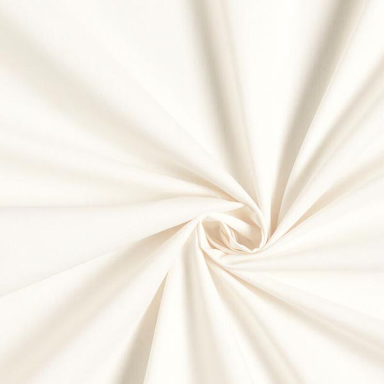 Popelina de algodão Liso – branco sujo,  image number 1