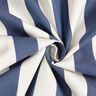 Tecido para exteriores Lona Riscas grossas – índigo/marfim,  thumbnail number 3