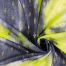 Renda em tricot Batik e losangos dourados – azul-marinho/amarela néon,  thumbnail number 3